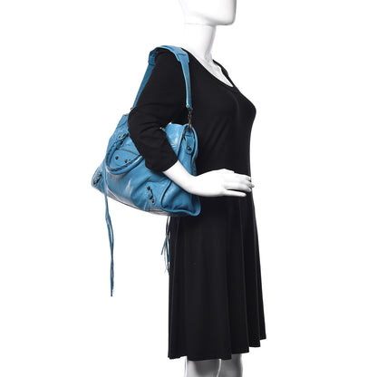 Balenciaga Agneau Classic Hardware City Bleu Paon 2 of 24