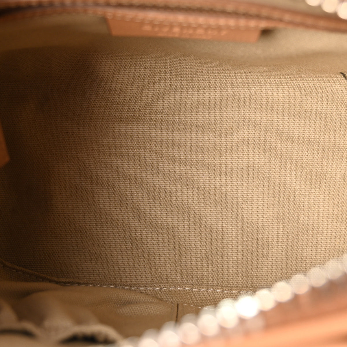 Sugar Goatskin Mini Antigona Medium Beige