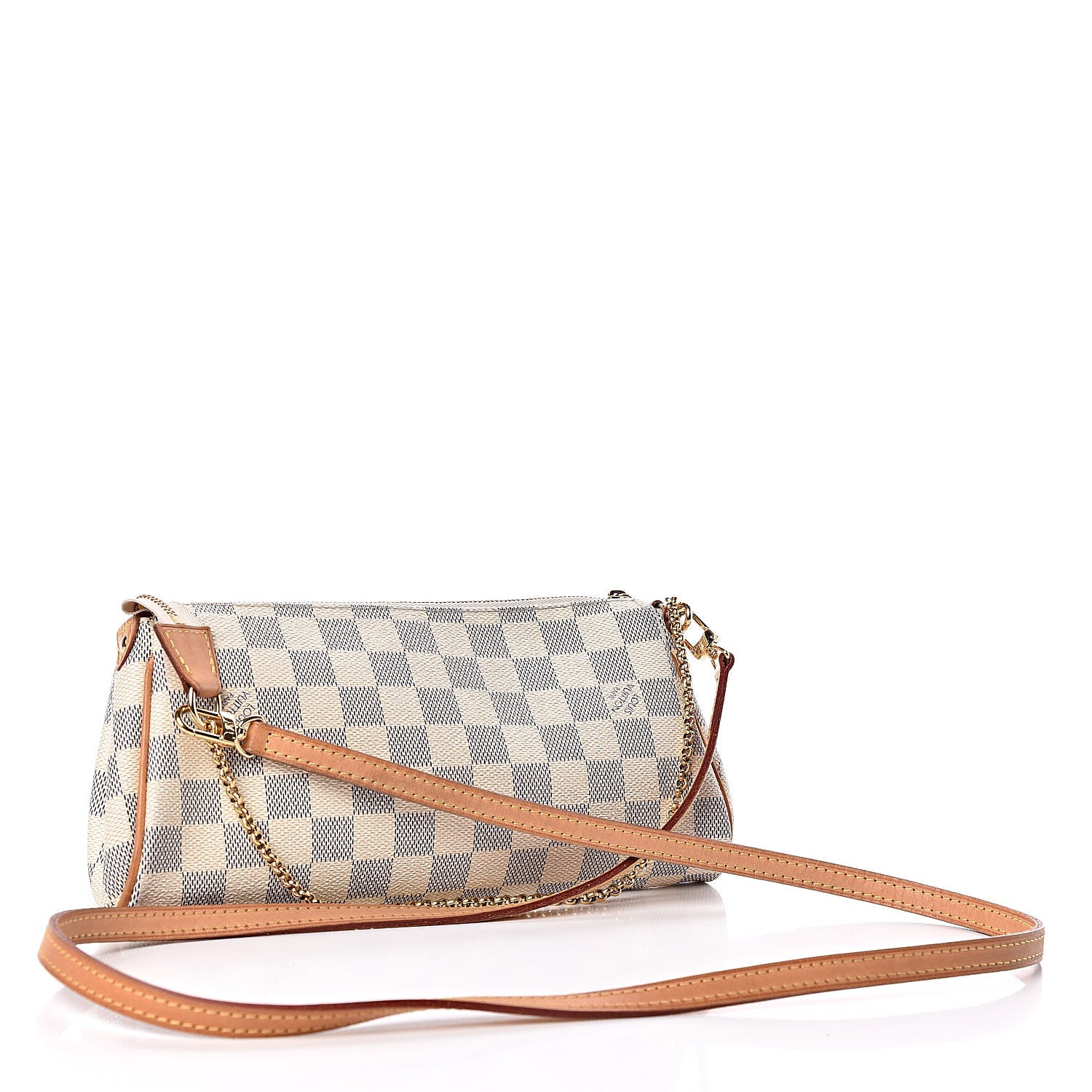 Louis Vuitton Damier Azur Eva Clutch 3 of 11