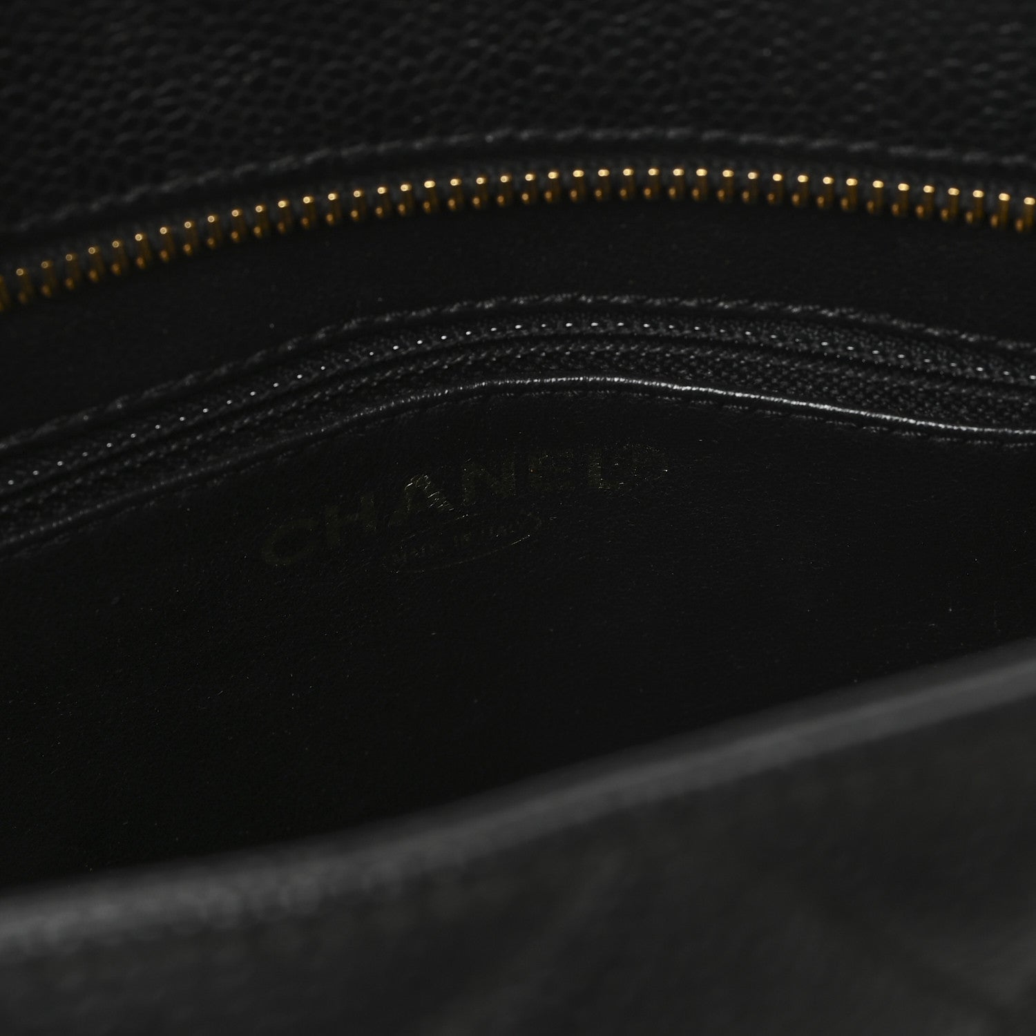 Chanel Caviar Quilted Medallion Tote Black 6 of 10