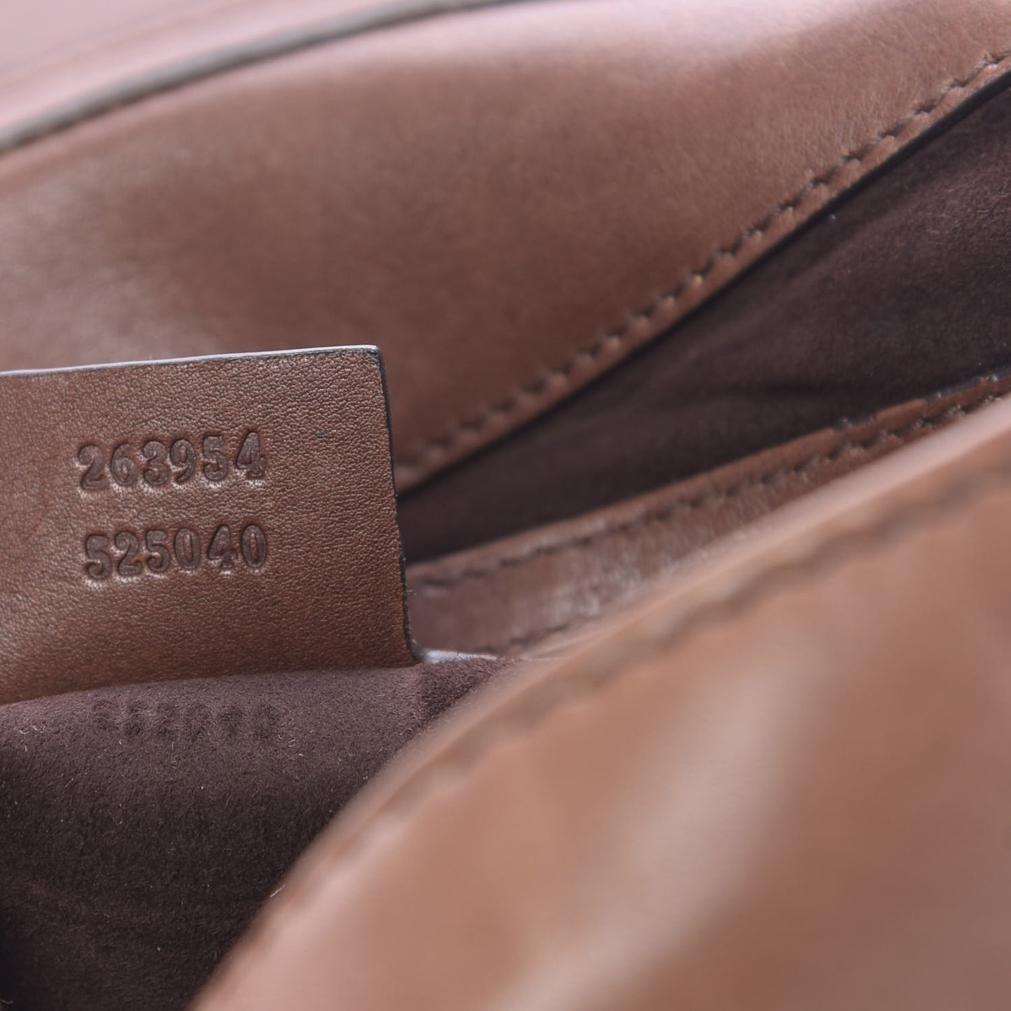Calfskin Handmade Medium Flap Shoulder Bag Brown