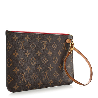 Louis Vuitton Monogram Neverfull MM GM Pochette Cherry 3 of 9