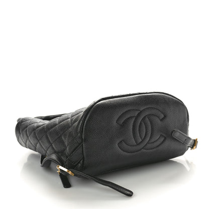 Chanel Caviar Quilted Small Filigree Backpack Black 4 of 11