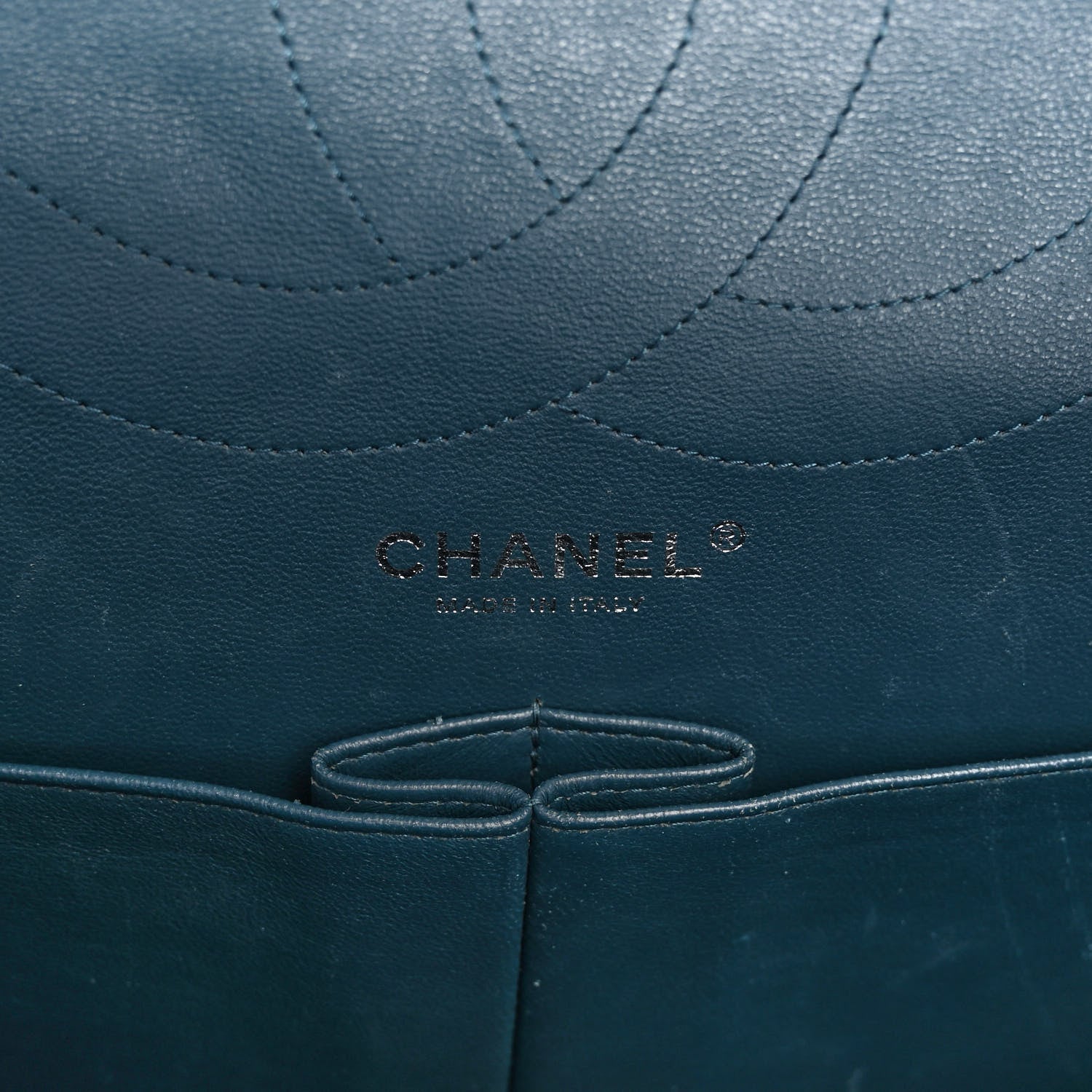 Chanel Aged Calfskin Quilted 2.55 Reissue 227 Green 6 of 11