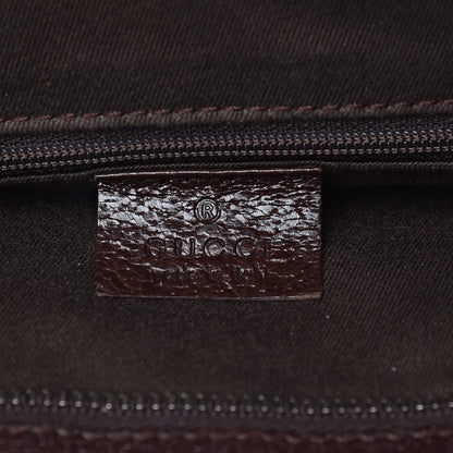 Gucci GG Supreme Monogram Medium Flat Messenger Bag Dark Brown 6 of 15