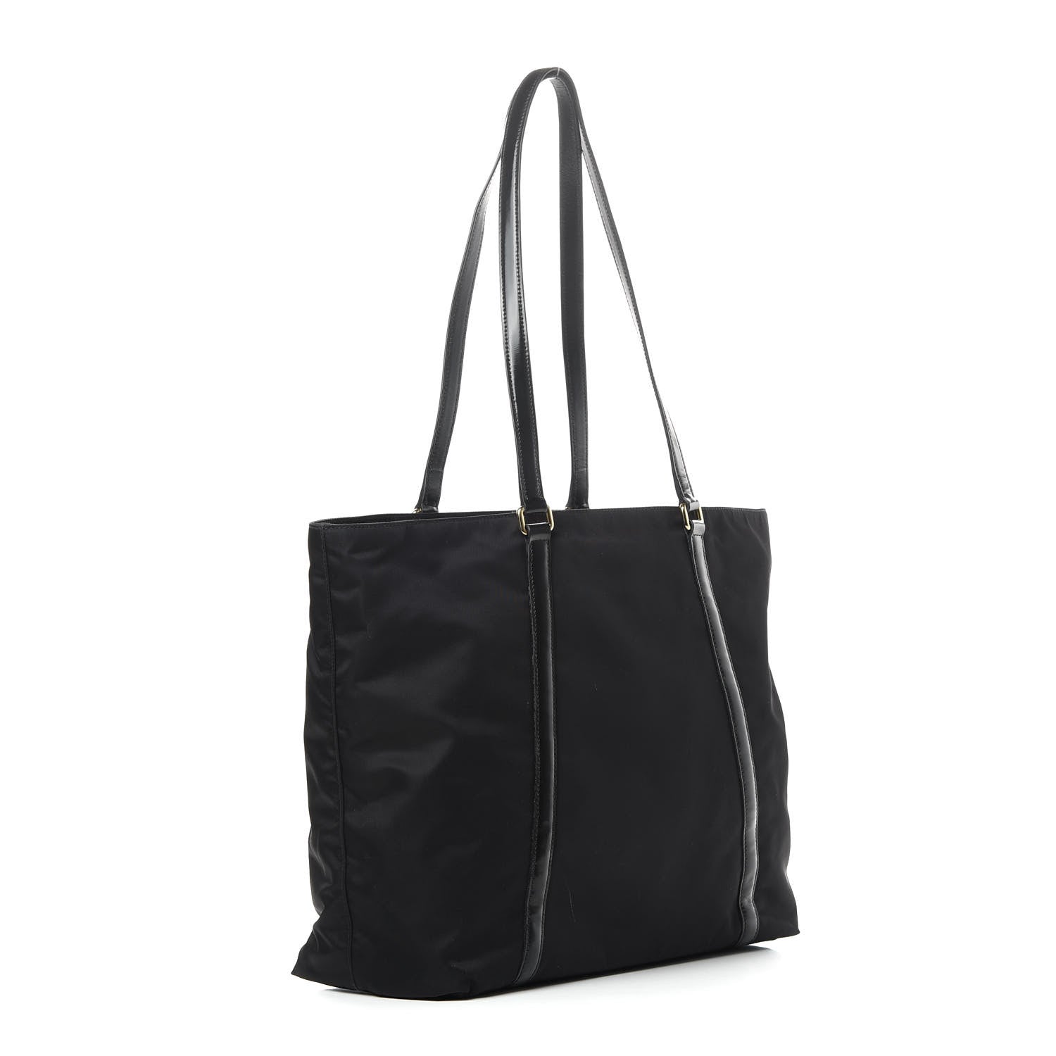 Prada Tessuto Nylon Tote Black 3 of 12