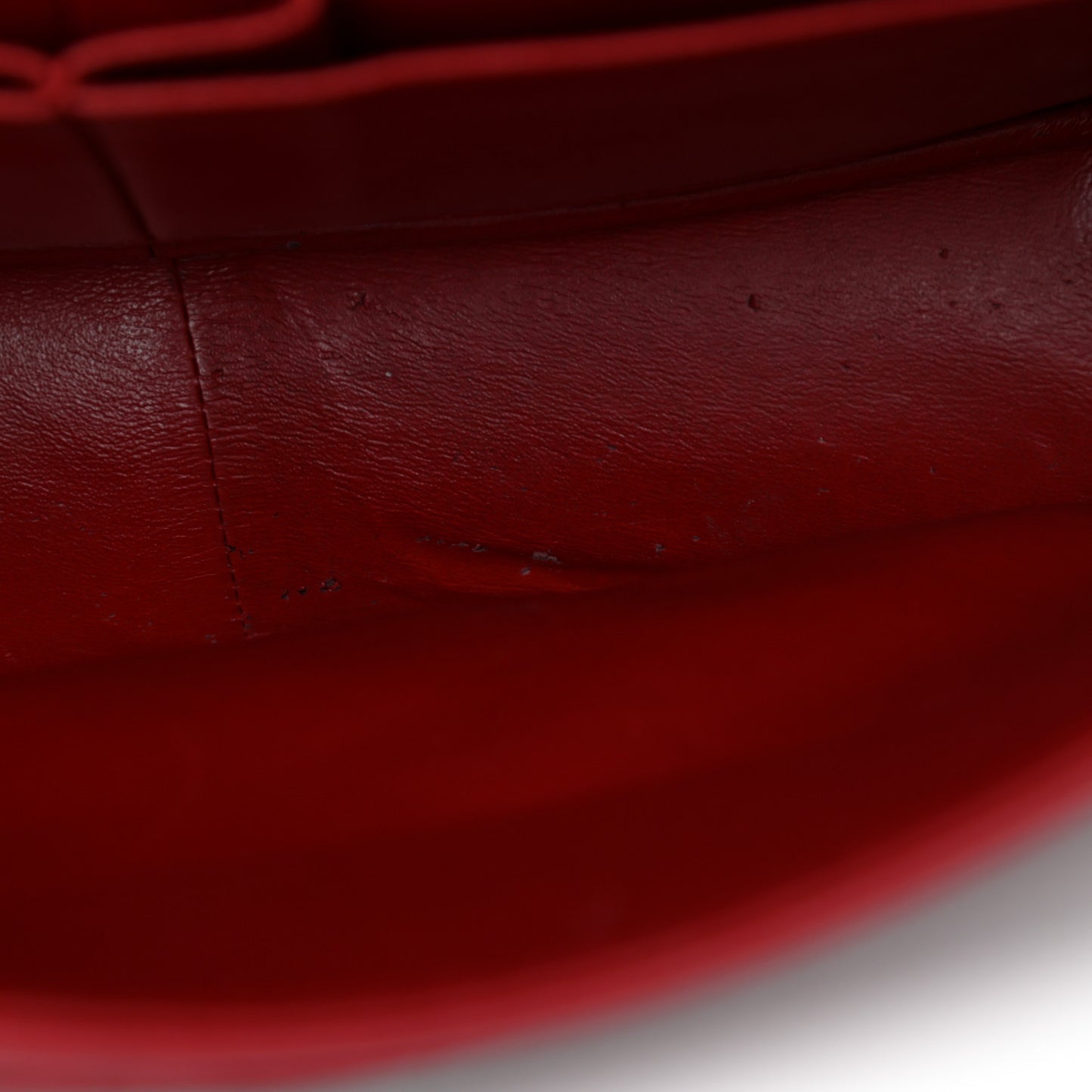 Aged Calfskin Quilted 2.55 Reissue 227 Flap Red