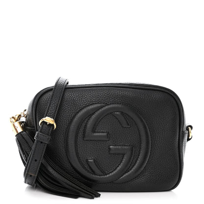 Gucci Pebbled Calfskin Small Soho Disco Bag Black 1 of 18
