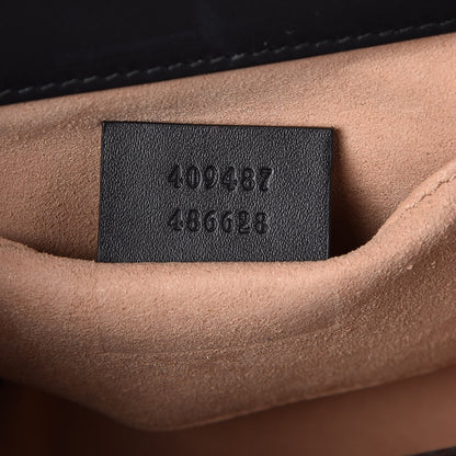 Gucci Guccissima Small Padlock Shoulder Bag Black 7 of 8