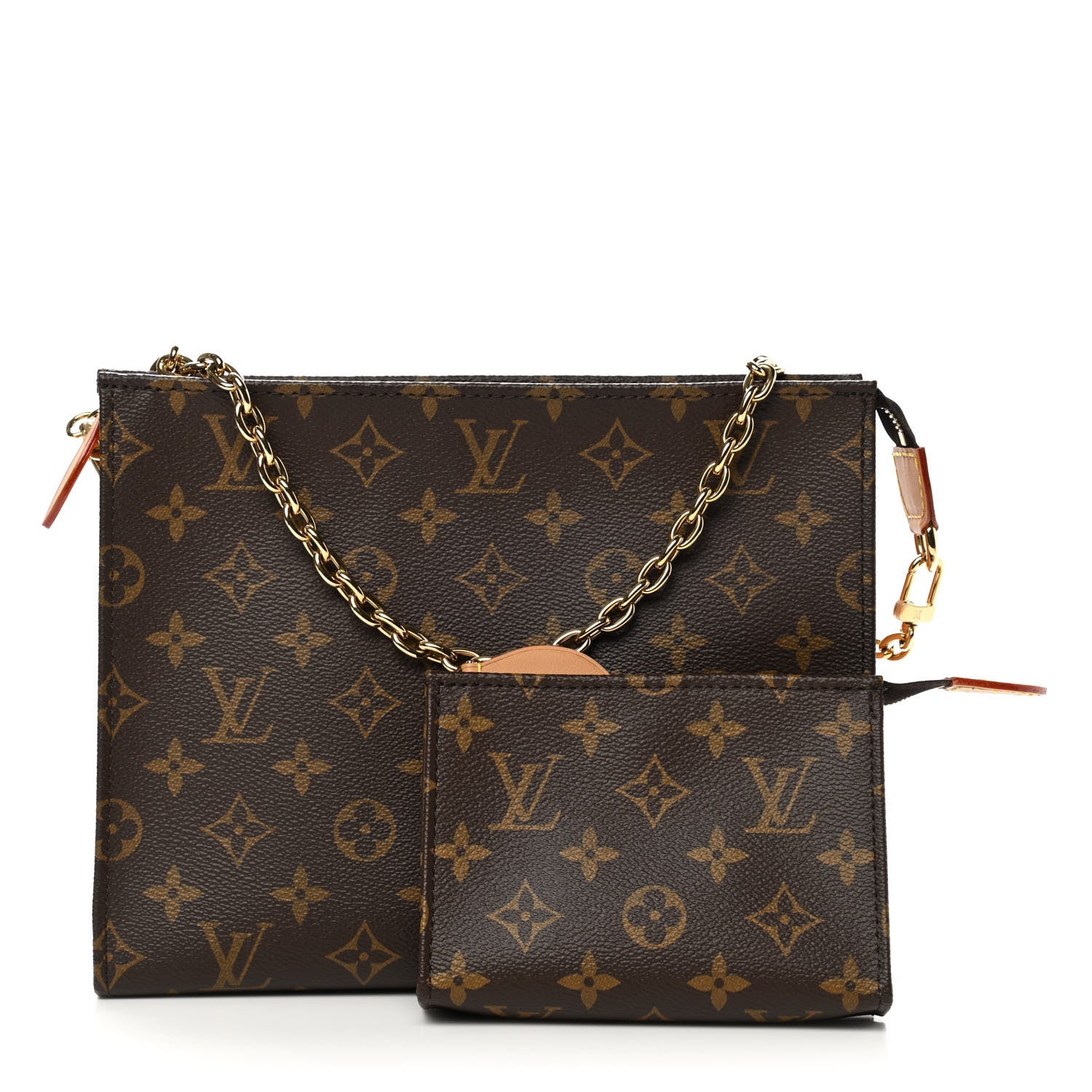 Louis Vuitton Monogram Toiletry Pouch On Chain 1 of 13