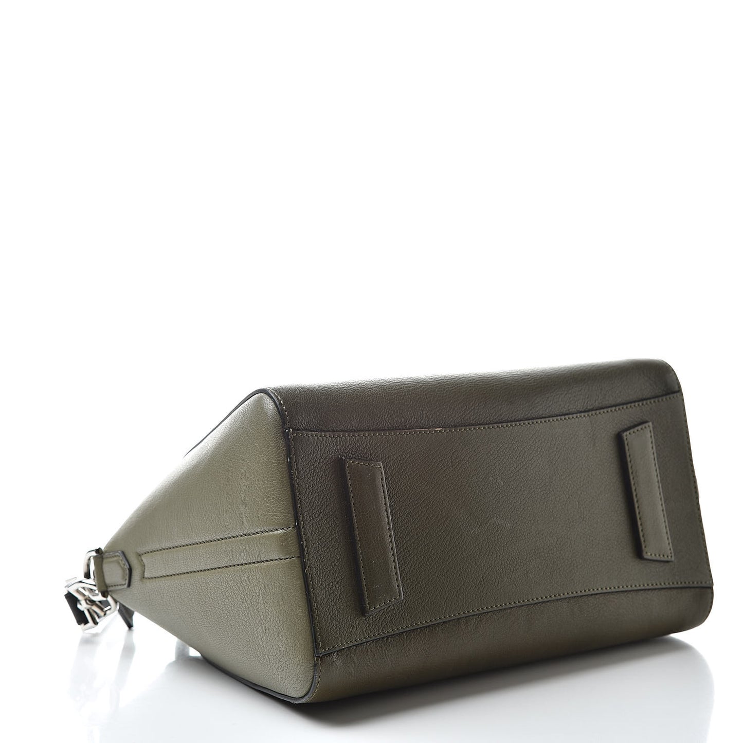Sugar Goatskin Small Tri-Color Antigona Olive Black