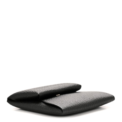 Hermes Chevre Mysore Bastia Coin Purse Black 4 of 9