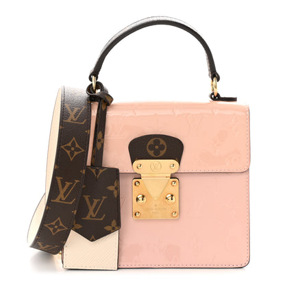 Louis Vuitton Vernis Epi Monogram Spring Street Rose Ballerine 1 of 11