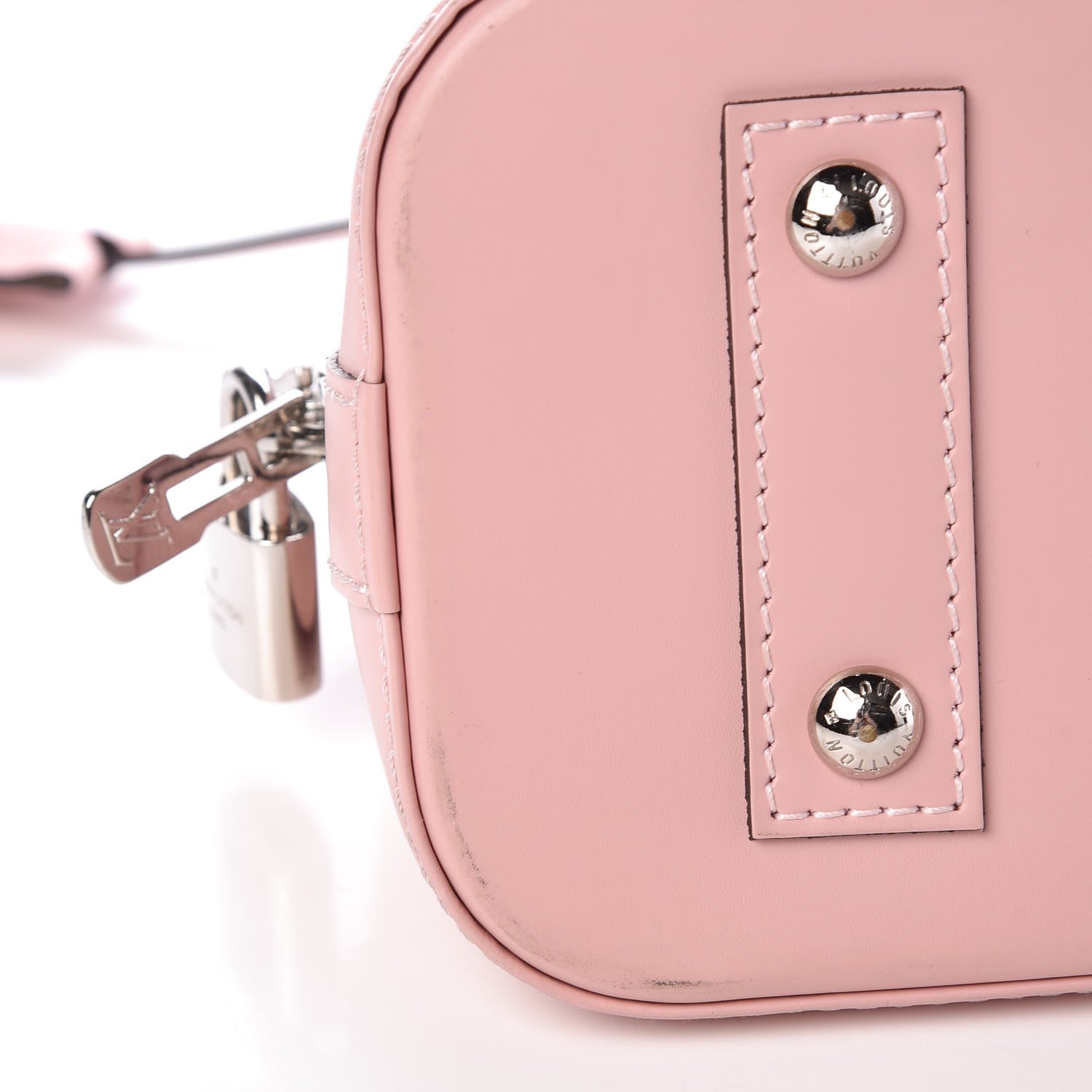 Louis Vuitton Epi Alma BB Rose Ballerine 10 of 13