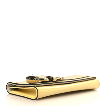 Gucci Patent Romy Clutch Off White 4 of 12