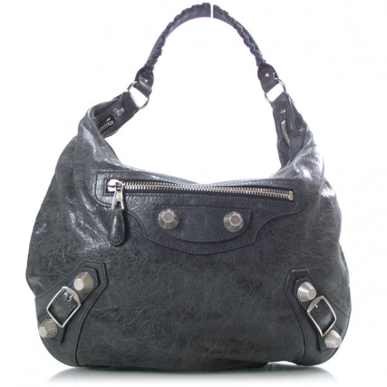 Balenciaga Agneau Giant Hobo Anthracite 1 of 11