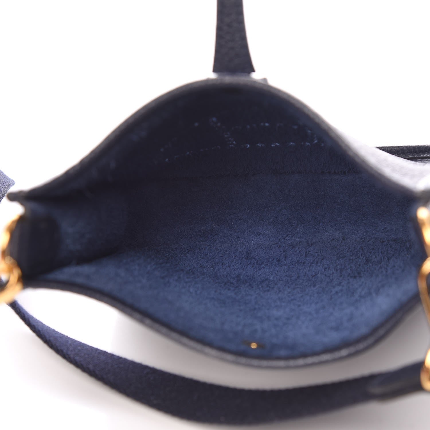 Hermes Taurillon Clemence Amazone Evelyne TPM Bleu Nuit Bleu Indigo 5 of 9
