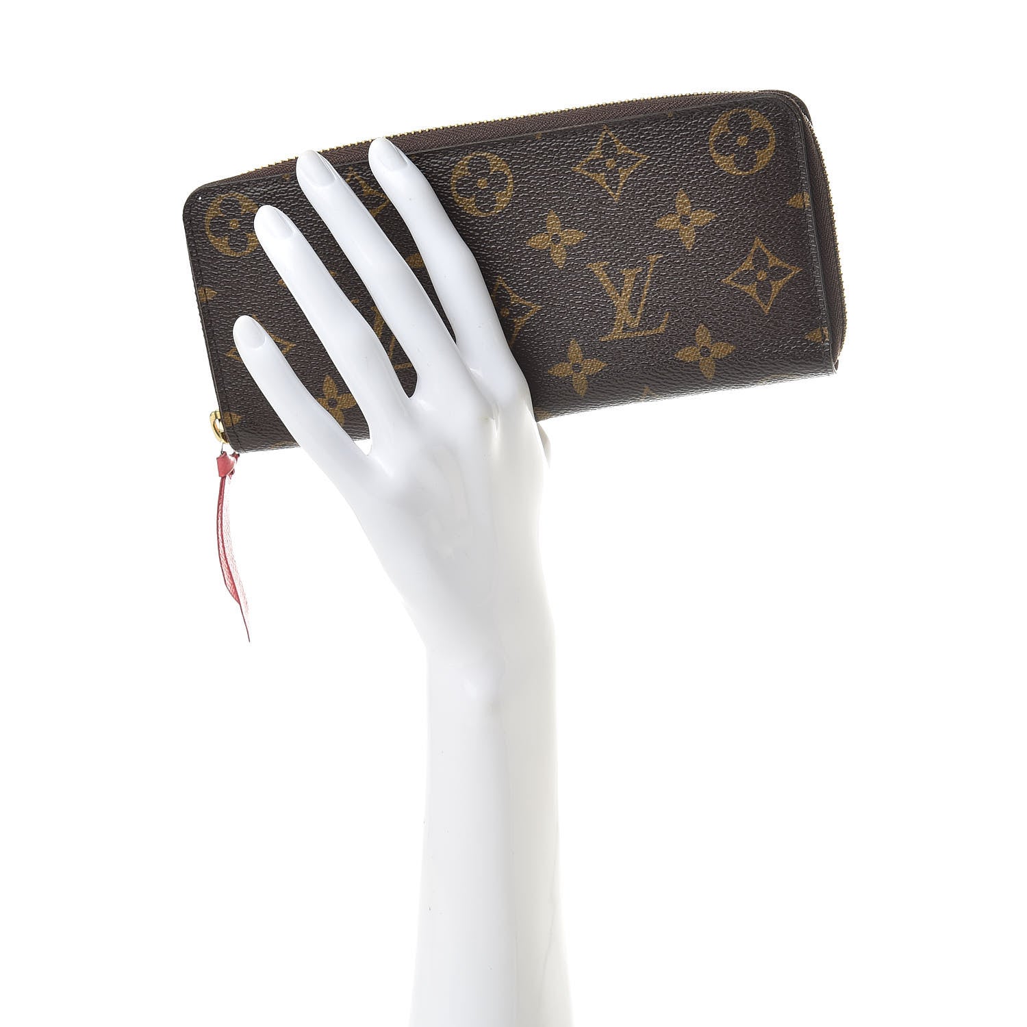 Louis Vuitton Monogram Clemence Wallet Grenade 2 of 8