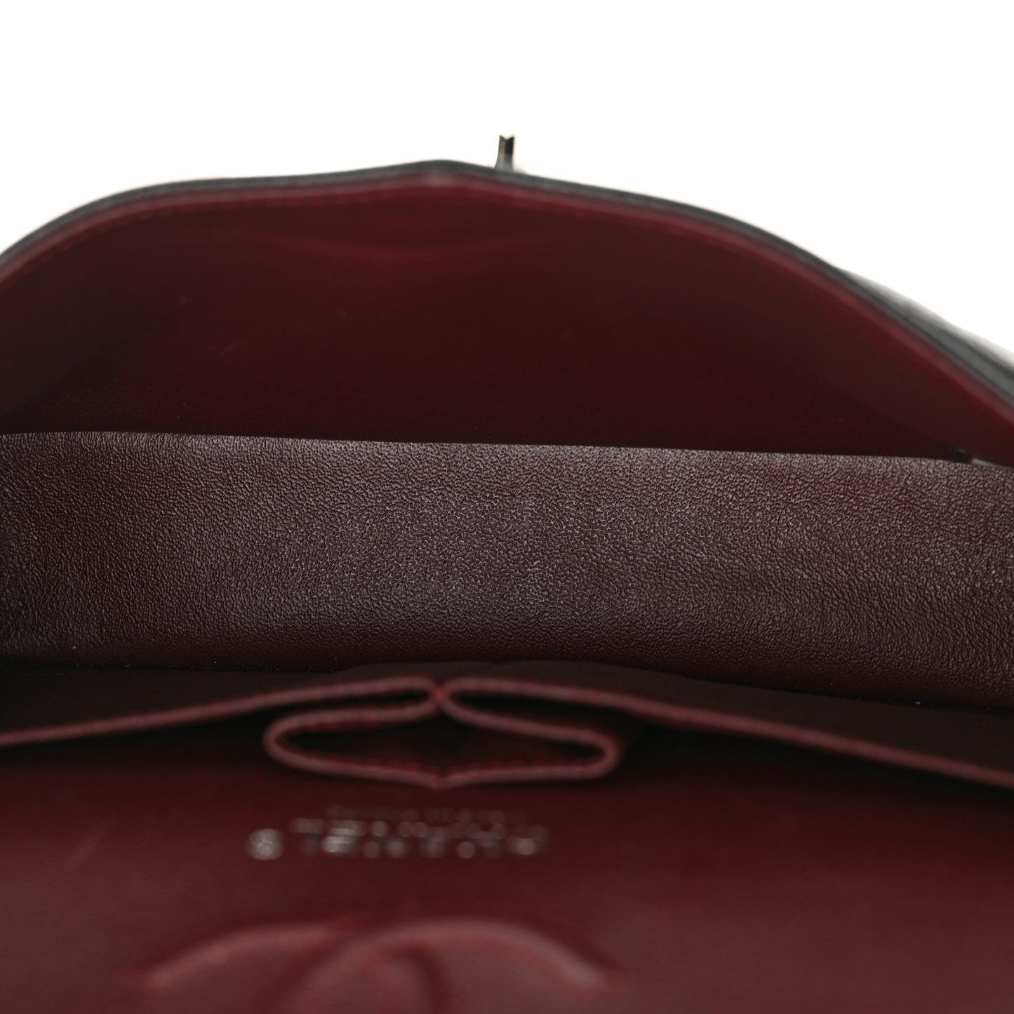 Caviar Quilted Small Double Flap Black