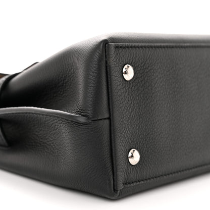 Louis Vuitton Calfskin Lockme Ever BB Black 8 of 9