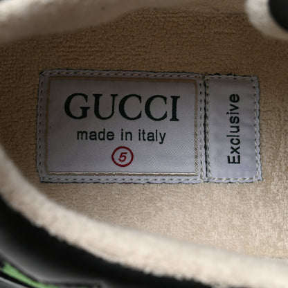 Gucci Demetra Monogram Multicolor Stars Inlay Mens Rhyton Sneakers 5 Black Green Blue Deep Orange 7 of 8