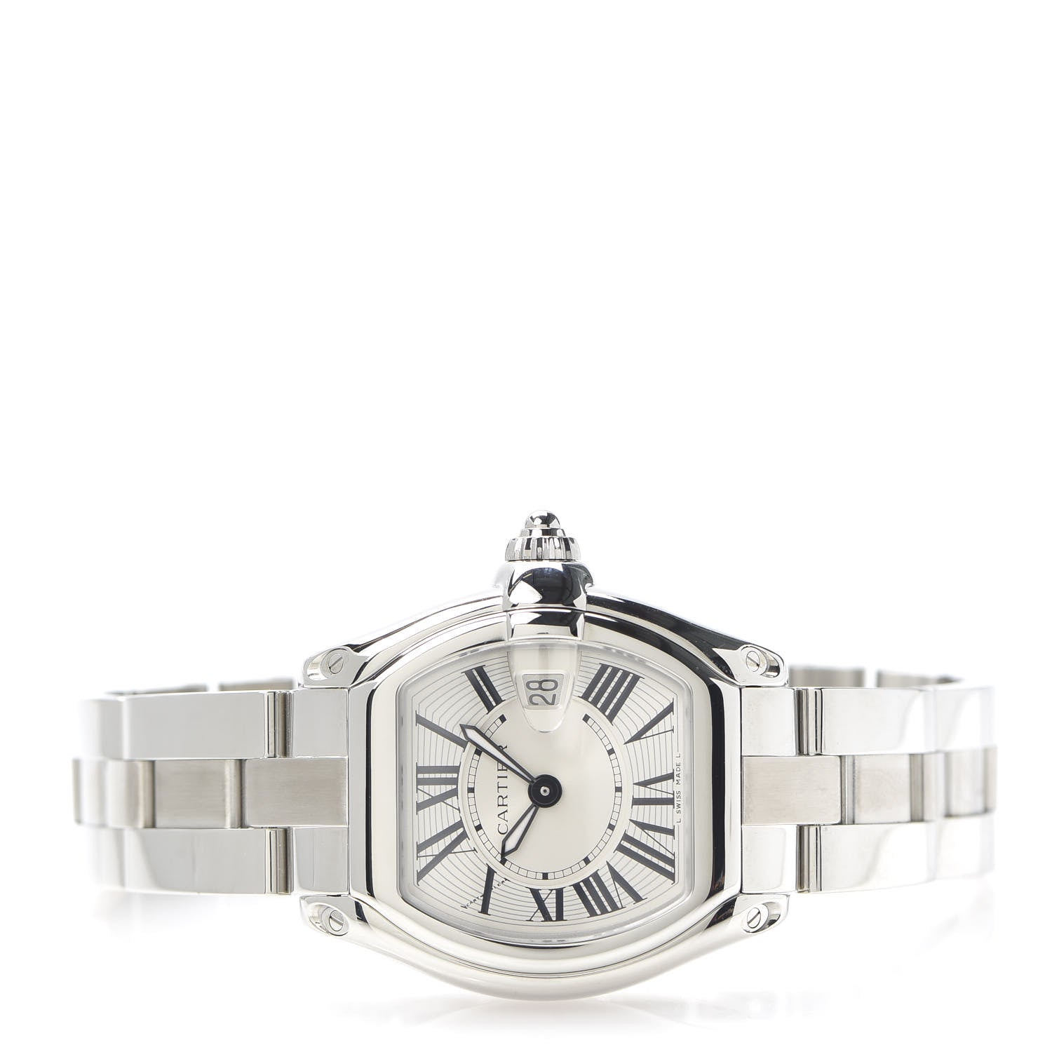 Cartier Stainless Steel 31mm Roadster Quartz Watch 3 of 7