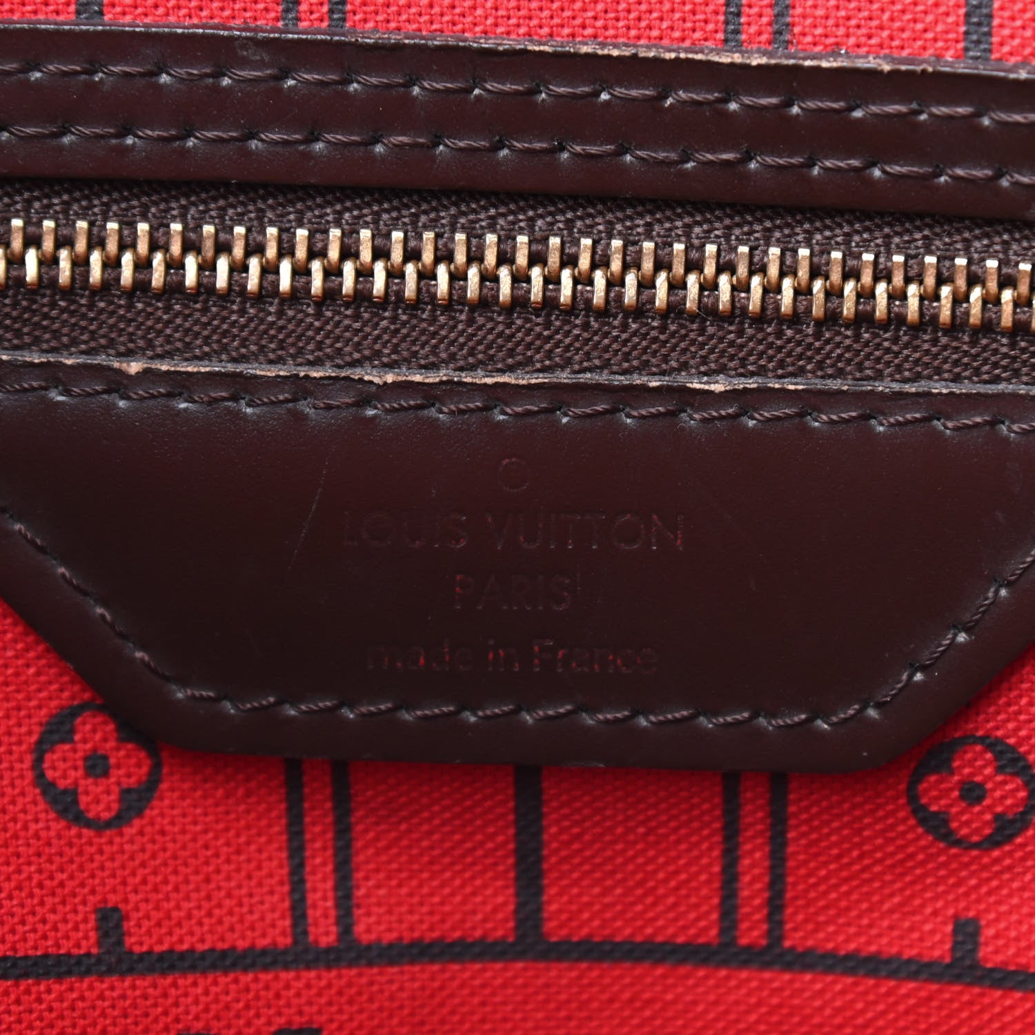 Louis Vuitton Damier Ebene Neverfull MM 6 of 10