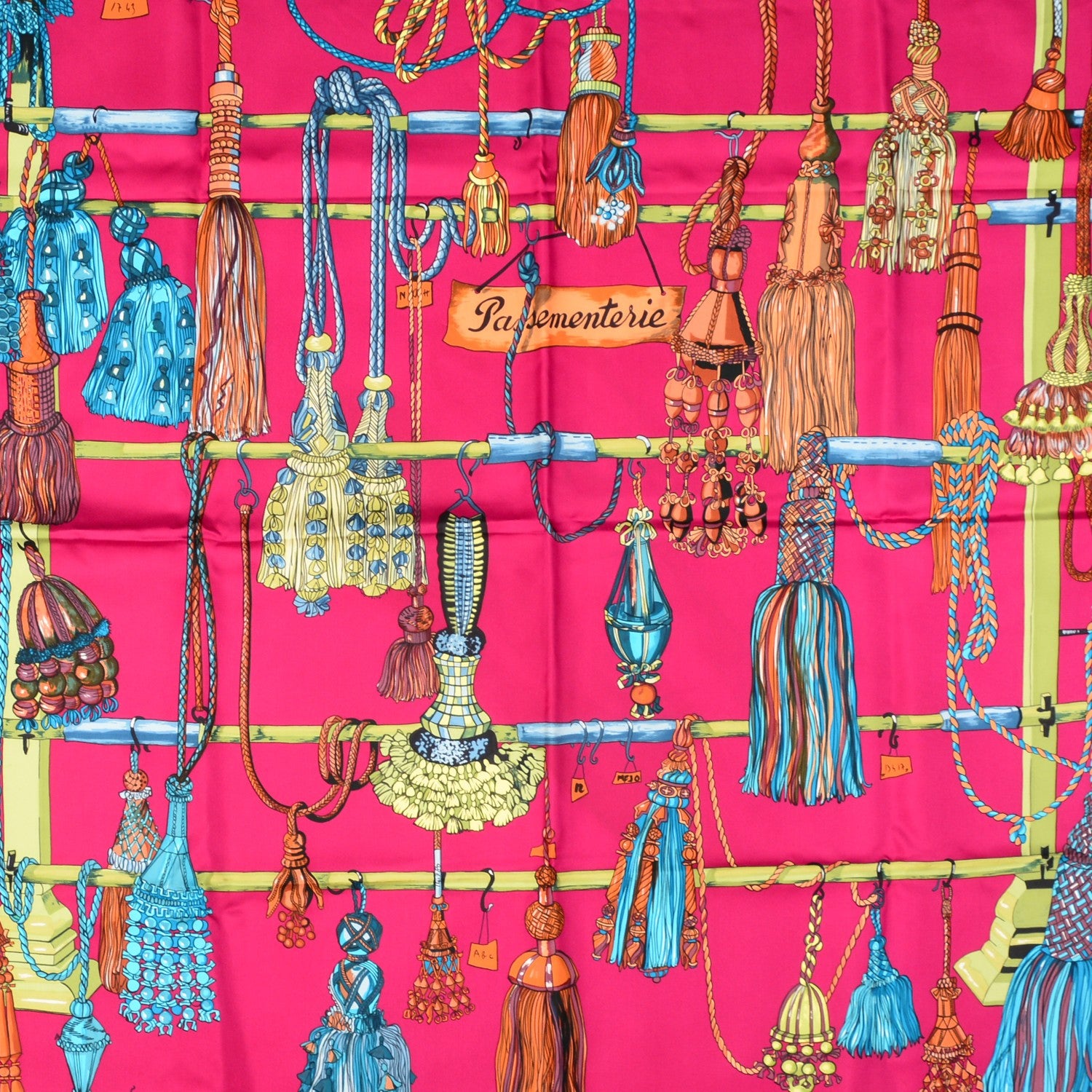 Hermes Silk Passementerie Scarf 90 1 of 7