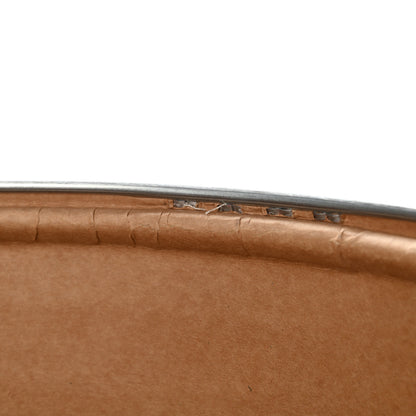 Hermes Kraft Paper Metal Canvas Saddle Box Rouge H 16 of 16