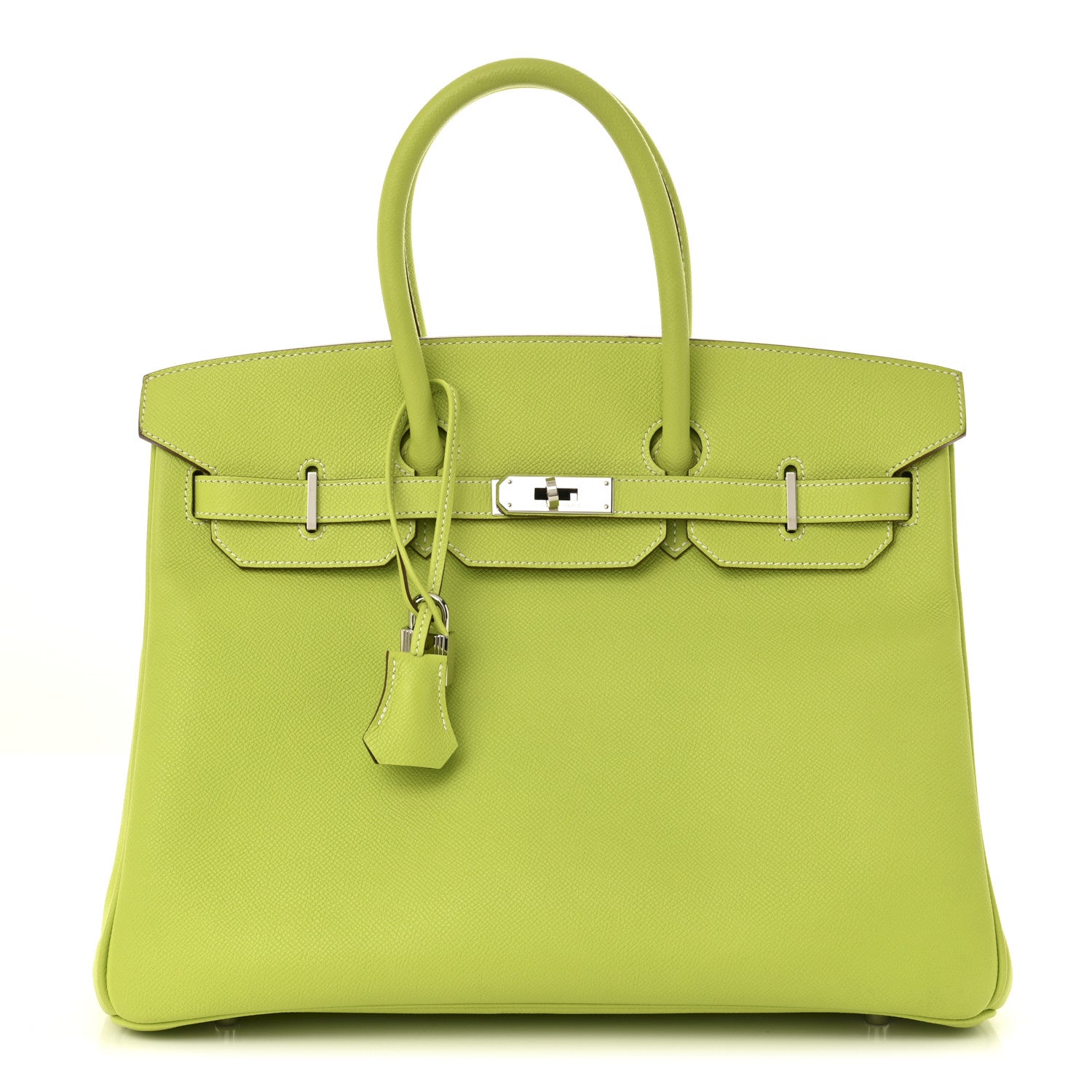 Hermes Epsom Candy Birkin 35 Kiwi Lichen 1 of 13