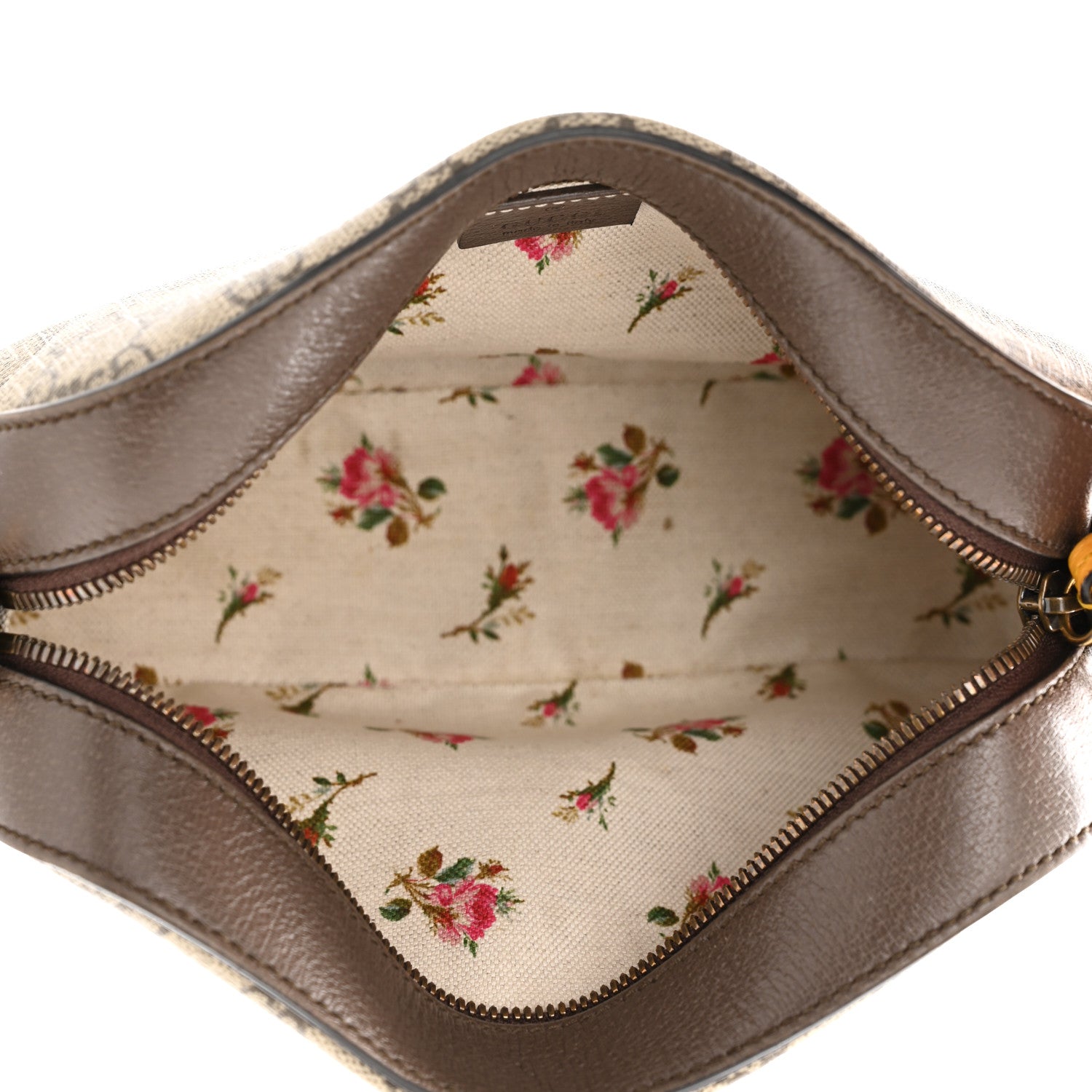 Gucci GG Supreme Monogram Web Neo Vintage Shoulder Bag Beige New Acero Crop 5 of 13
