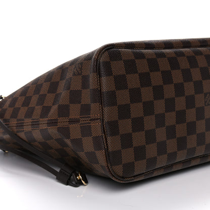 Louis Vuitton Damier Ebene Neo Neverfull MM Rose Ballerine 7 of 13