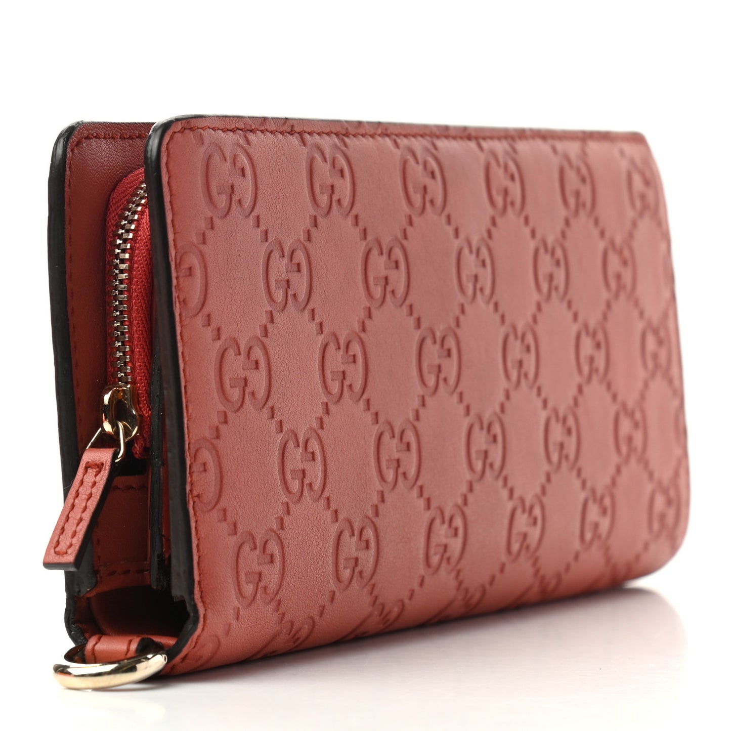 Guccissima Continental Wallet Orange