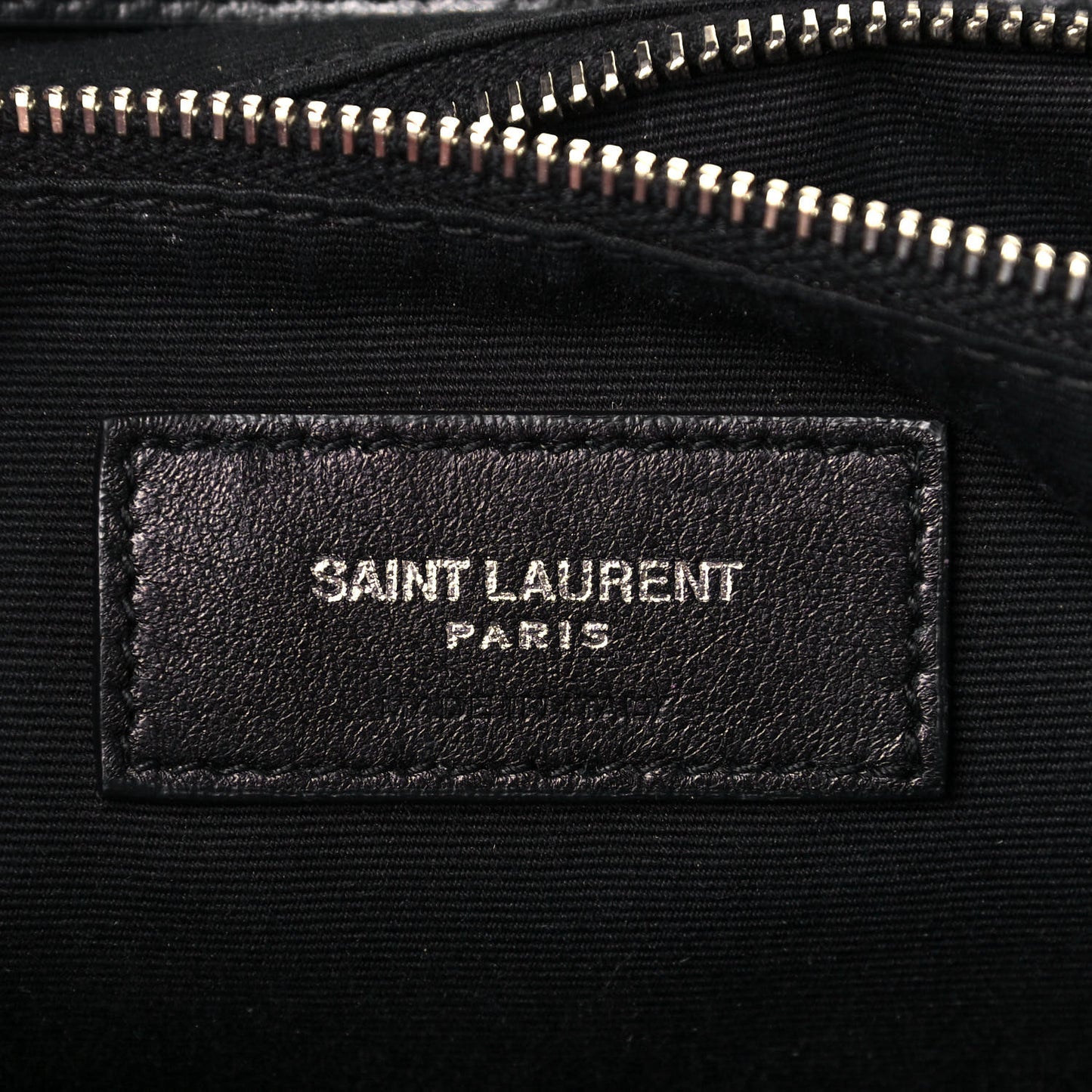 Calfskin Y Quilted Monogram Small Loulou Backpack Black