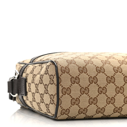 Gucci Monogram Messenger Bag Dark Brown 9 of 10