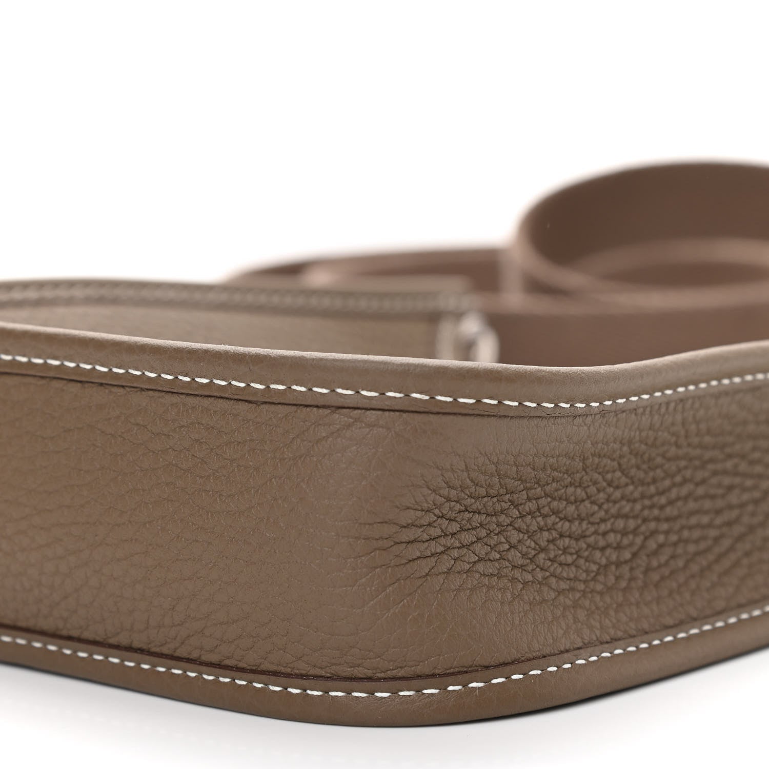 Hermes Taurillon Clemence Evelyne TPM Etoupe 10 of 11