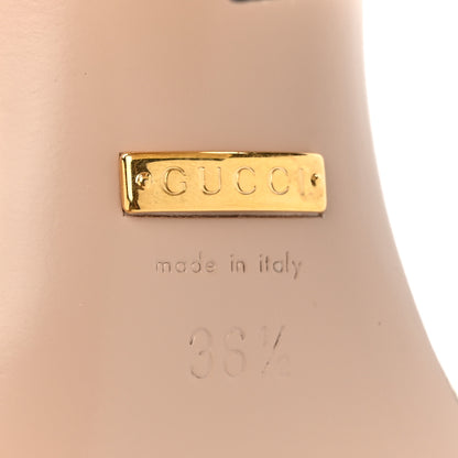 Gucci Galassia GG Marmont Ankle Wrap 75mm Sandals 36.5 Platino 7 of 10