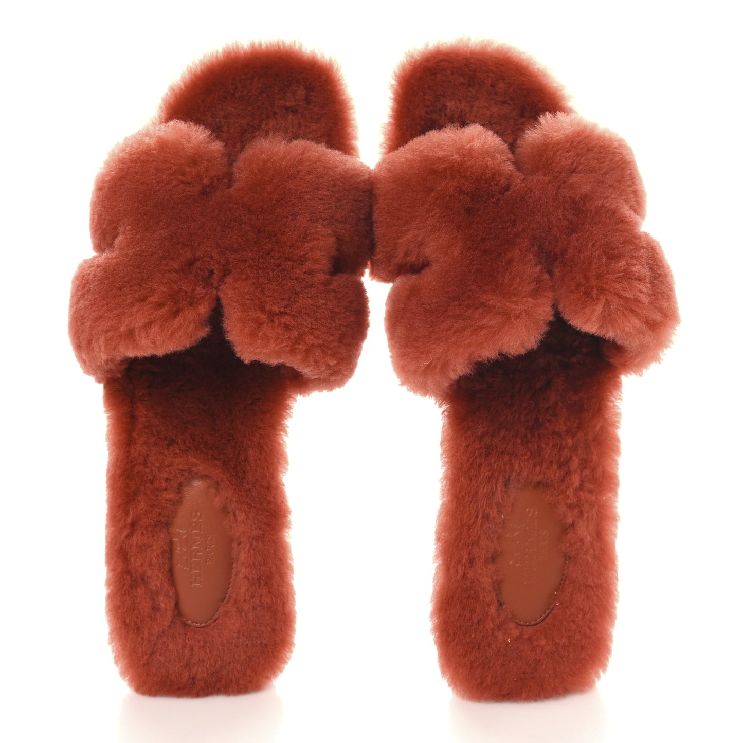 Woolskin Oran Sandals 38.5 Orange