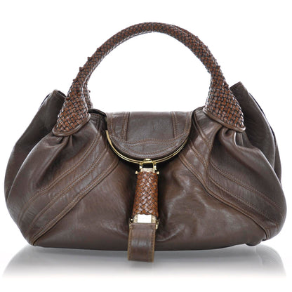 Fendi Nappa Nuvolata Spy Cognac 1 of 10