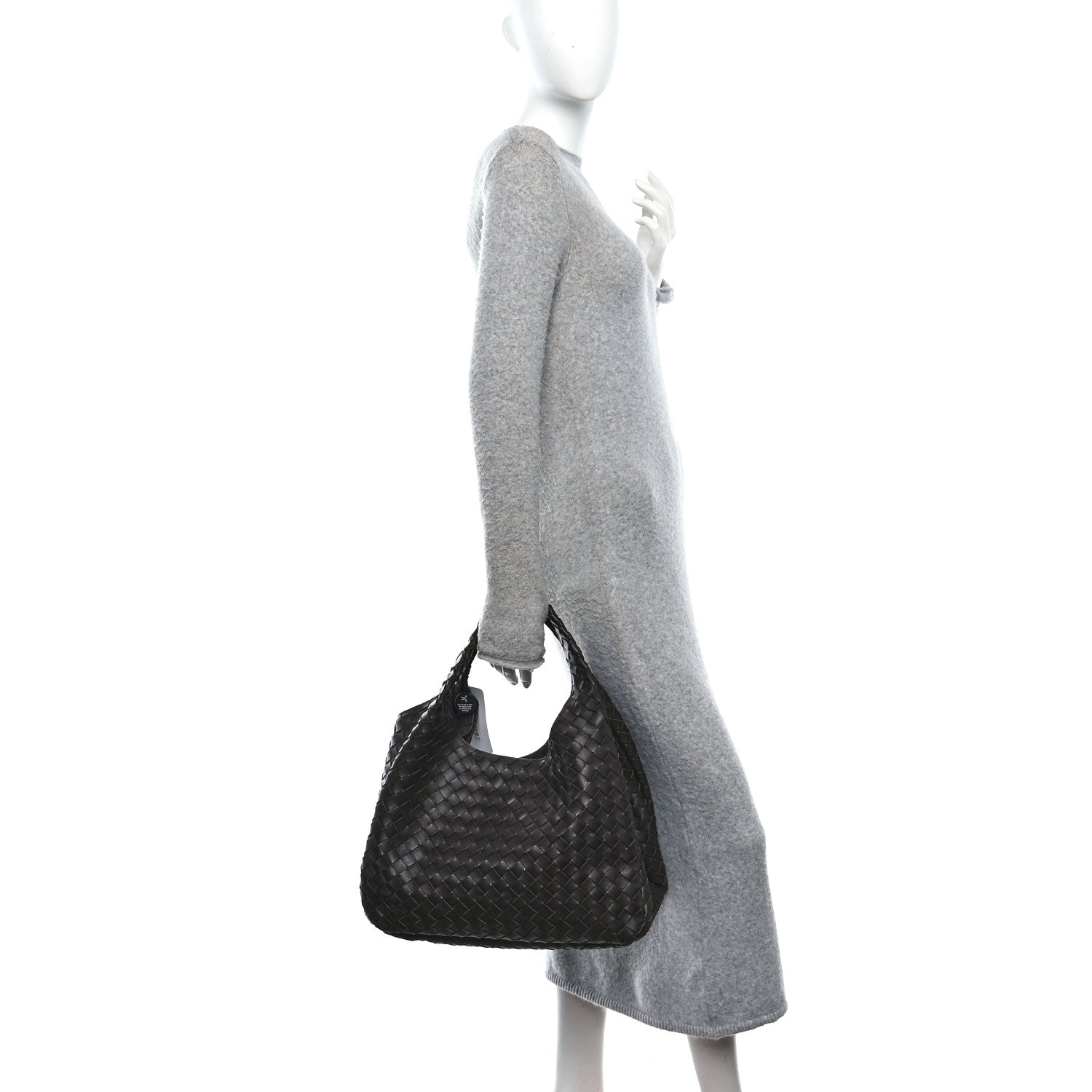 Bottega Veneta Nappa Intrecciato Large Campana Shoulder Bag Fondant 3 of 21