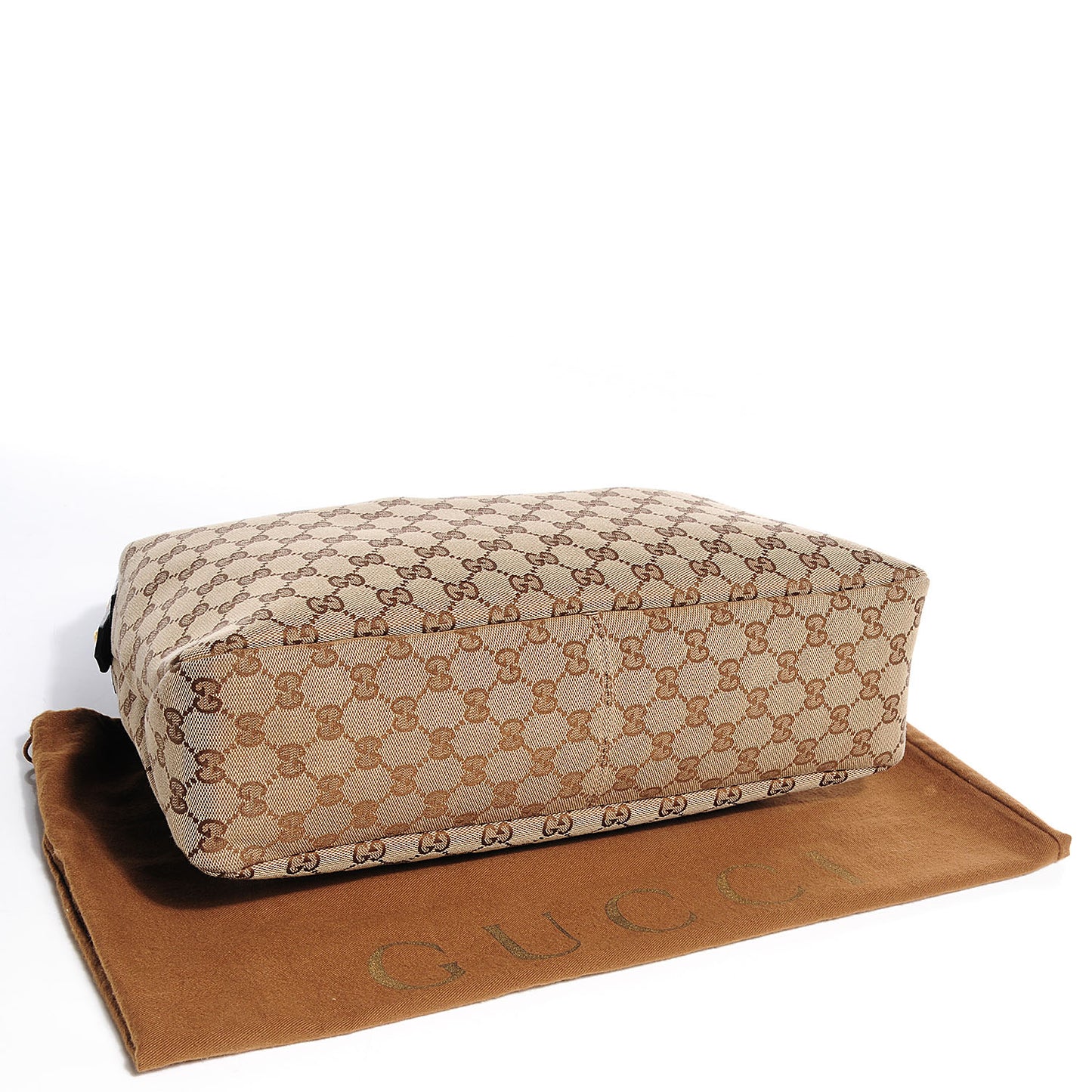 Monogram Medium Horsebit Chain Hobo Brown