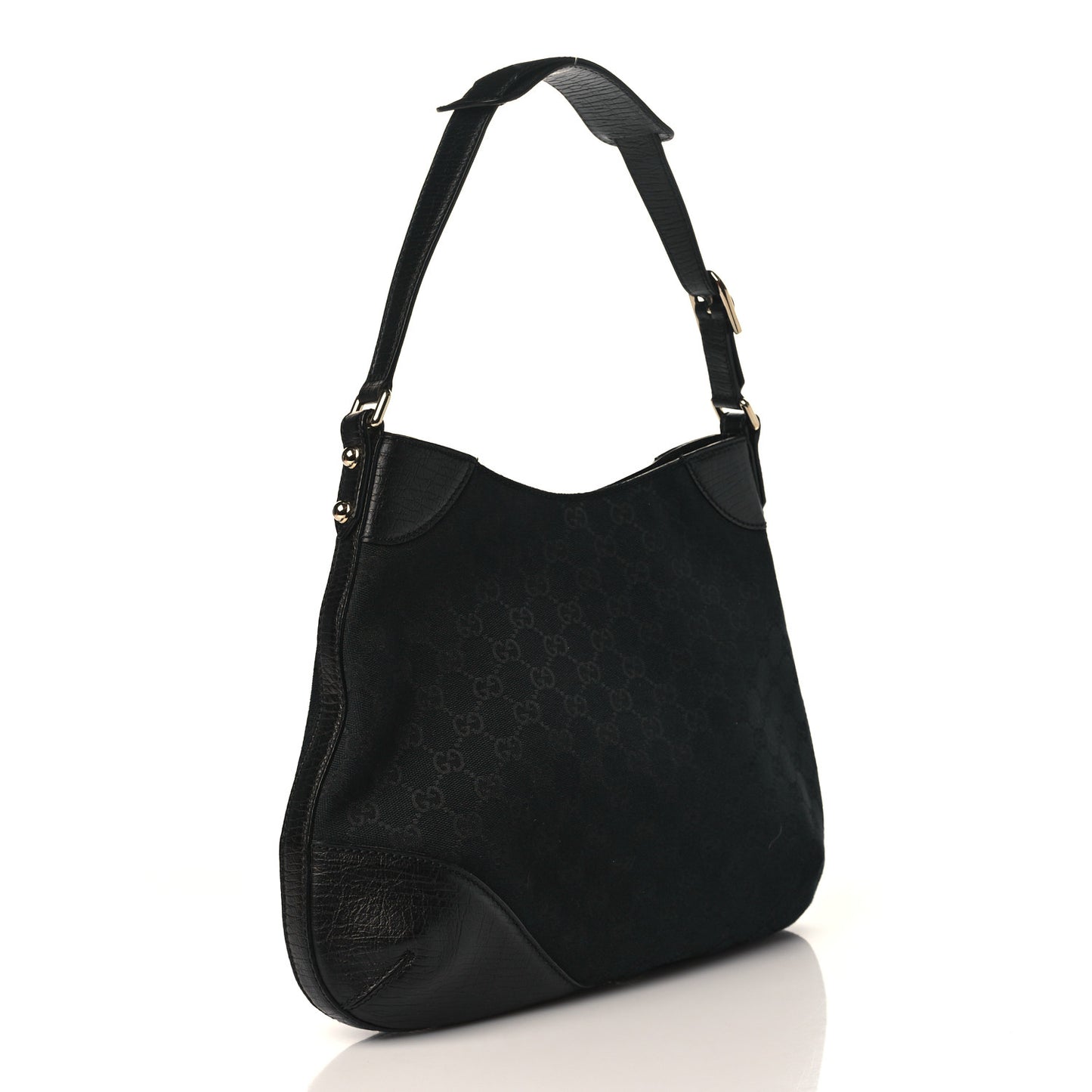 Monogram Web Hasler Hobo Black