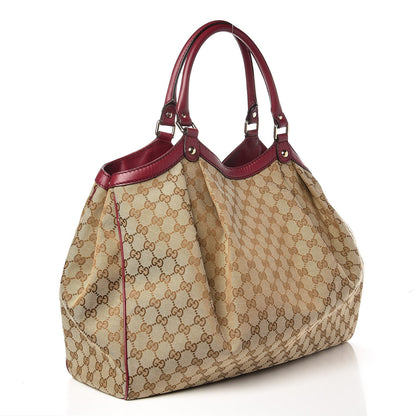 Gucci Monogram Large Sukey Tote Cherry Saks Exclusive 3 of 8