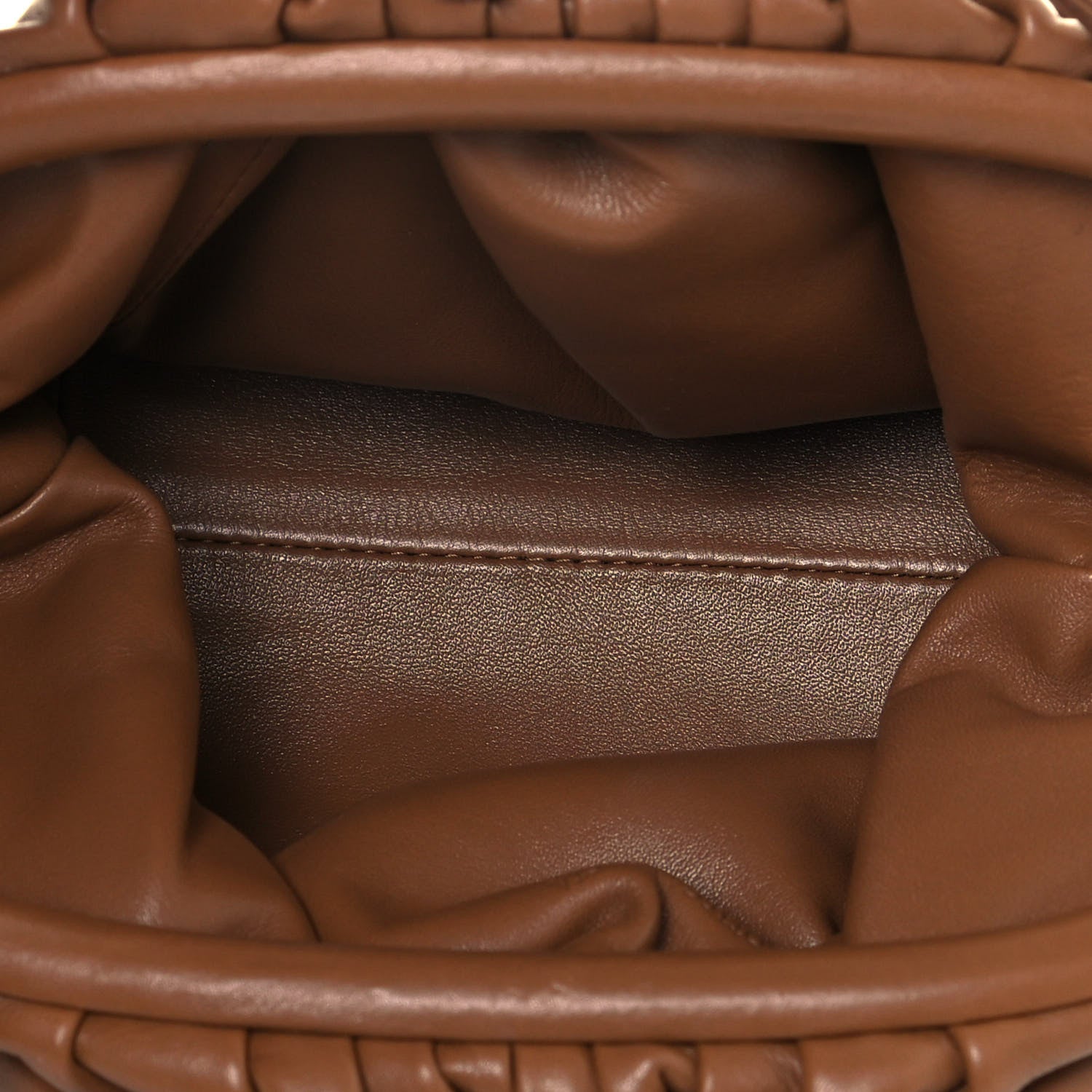 Bottega Veneta Butter Calfskin The Mini Pouch Camel 4 of 9