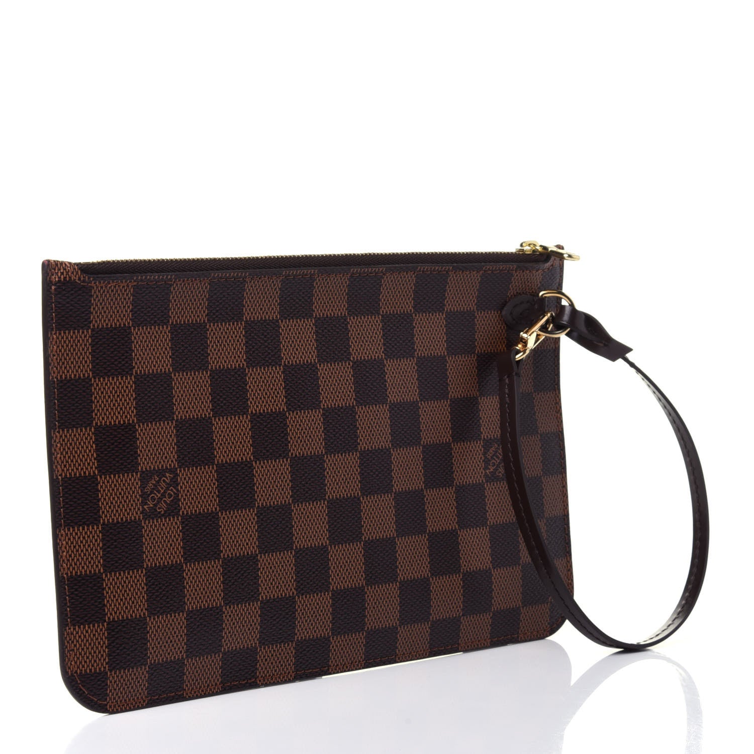 Louis Vuitton Damier Ebene Neverfull MM GM Pochette 2 of 4