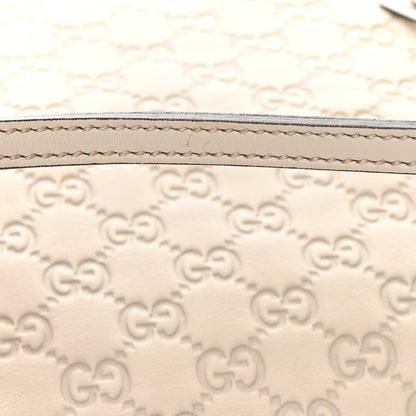 Gucci Guccissima Large Bree Foldover Tote Off White 14 of 14