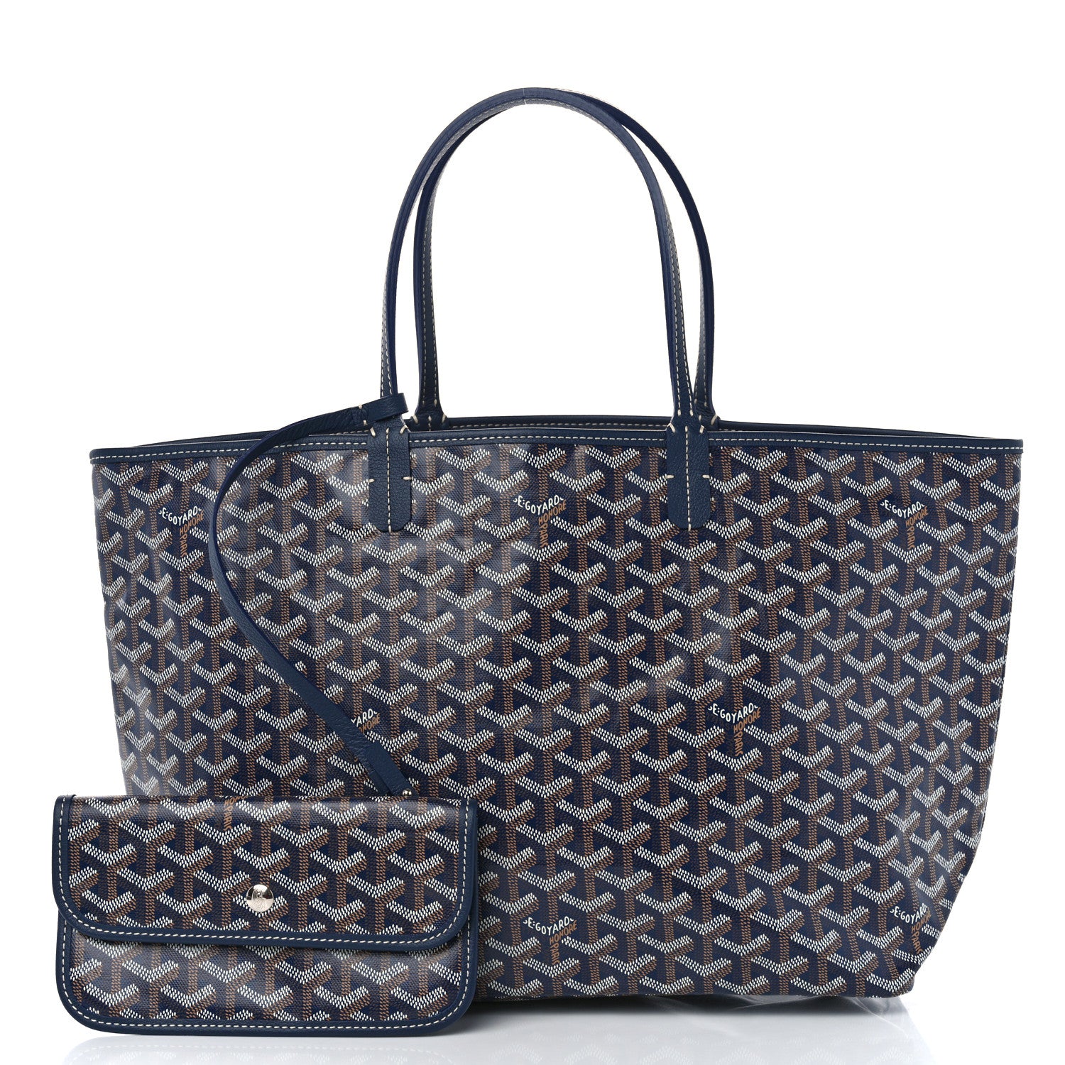 Goyard Goyardine Saint Louis PM Navy 3 of 11