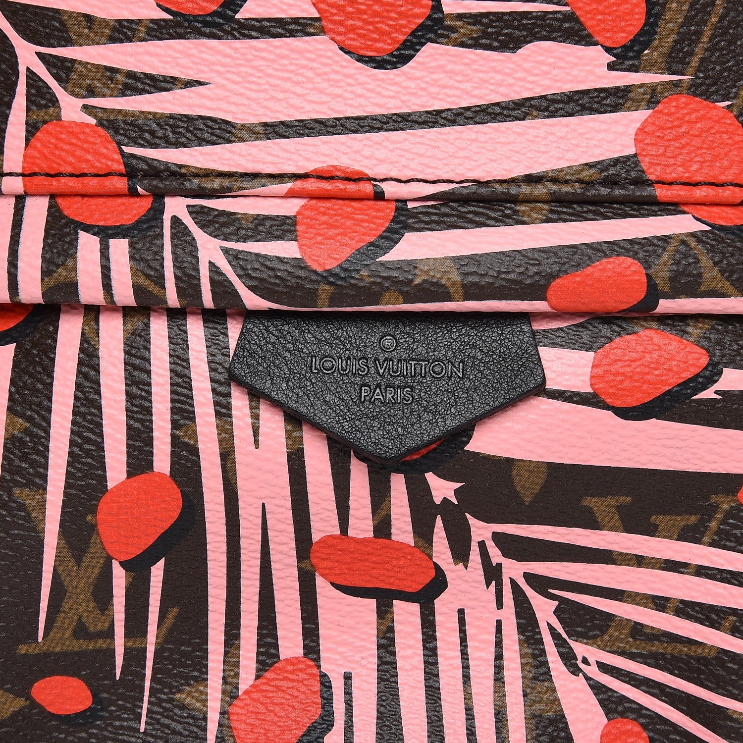 Louis Vuitton Monogram Jungle Dots Palm Springs Backpack PM Sugar Pink Poppy 7 of 7