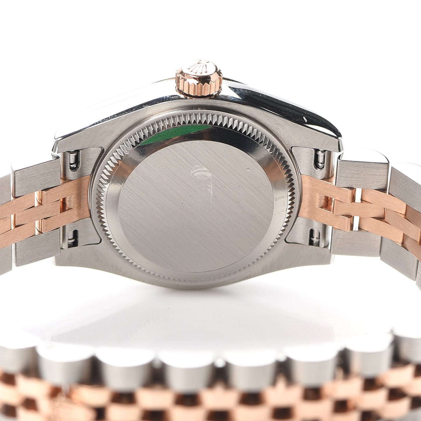 Stainless Steel 18K Everose Gold 26mm Oyster Perpetual Datejust Watch Pink Roman 179171