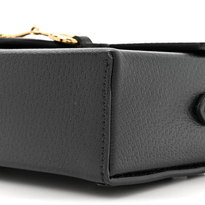 Gucci Calfskin Horsebit 1955 Shoulder Bag Black 9 of 11